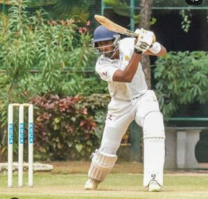 Sujith Gowda batting
